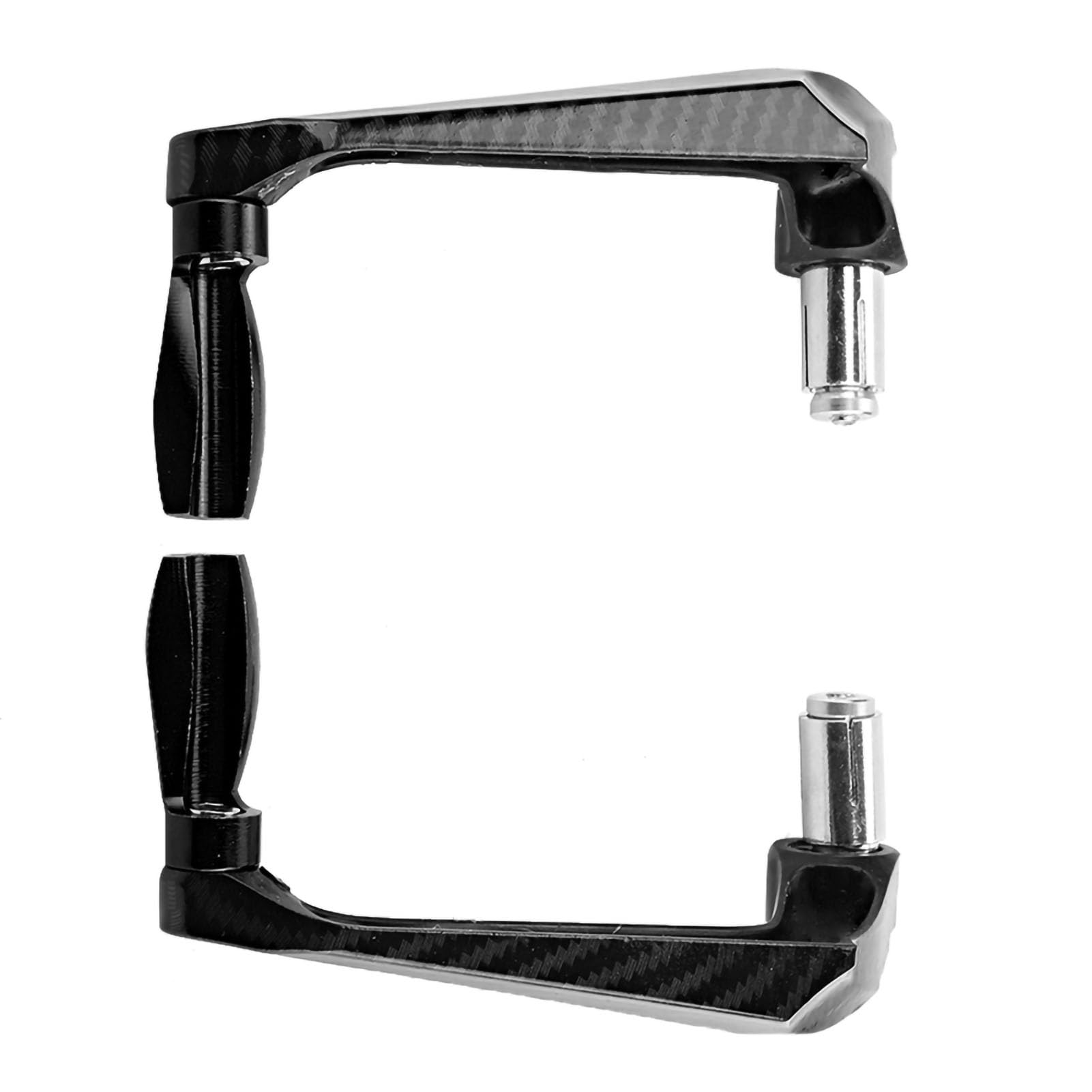 Motorcycle Brake Clutch Protect Lever Guard, Clutch Protector 7/8inch Universal Motorbike Handlebar Protectors for Motorcycle, Motorbike, Scooters, Electric Cars, Mountain Bikes(Black)