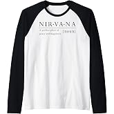 Nirvana Simple Definition Raglan Baseball Tee