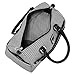 LONDON FOG Cambridge II 16-Inch Classic Satchel, Black White Houndstooth