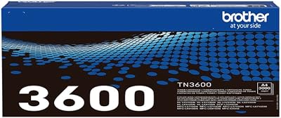 Brother TN3600 Standard Yield Black Toner Cartridge
