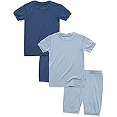 VAENAIT BABY Kids Sleepwear Pajamas Short Soft Cool Summer Viscose Pjs 2pcs Set