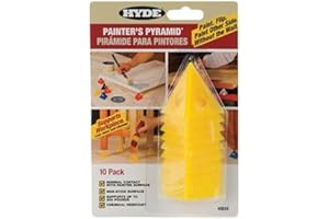 Hyde 2-1/2 in. W Plastic Painter's Pyramid Work Supports Yellow