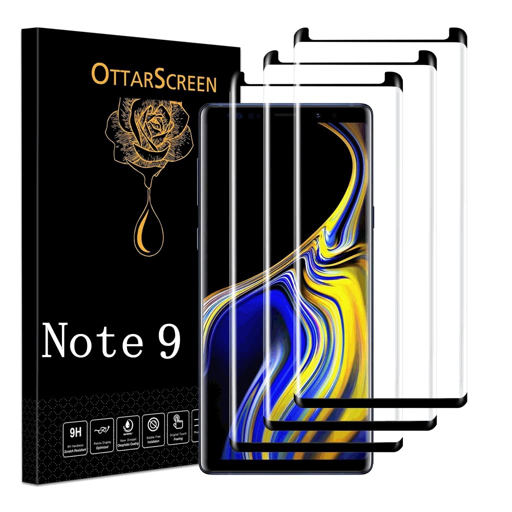 Photo 1 of Galaxy Note 9 Screen Protector?3 Pack? 3 Pack Note 9 Screen Protector, Easy Installation, 3D Glass 9H Hardness Tempered Glass Screen Protector for Samsung Galaxy Note 9 Screen Protector