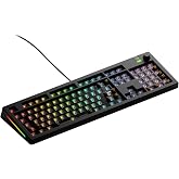 GLORIOUS Gaming - GMMK 3 Barebones Custom Gaming Keyboard, 100% Mechanical Keyboard, Modular Gasket System, Hotswappable MX 5-pin, Sound Dampening Foam, Aluminum Switch Plate, ANSI (Black)