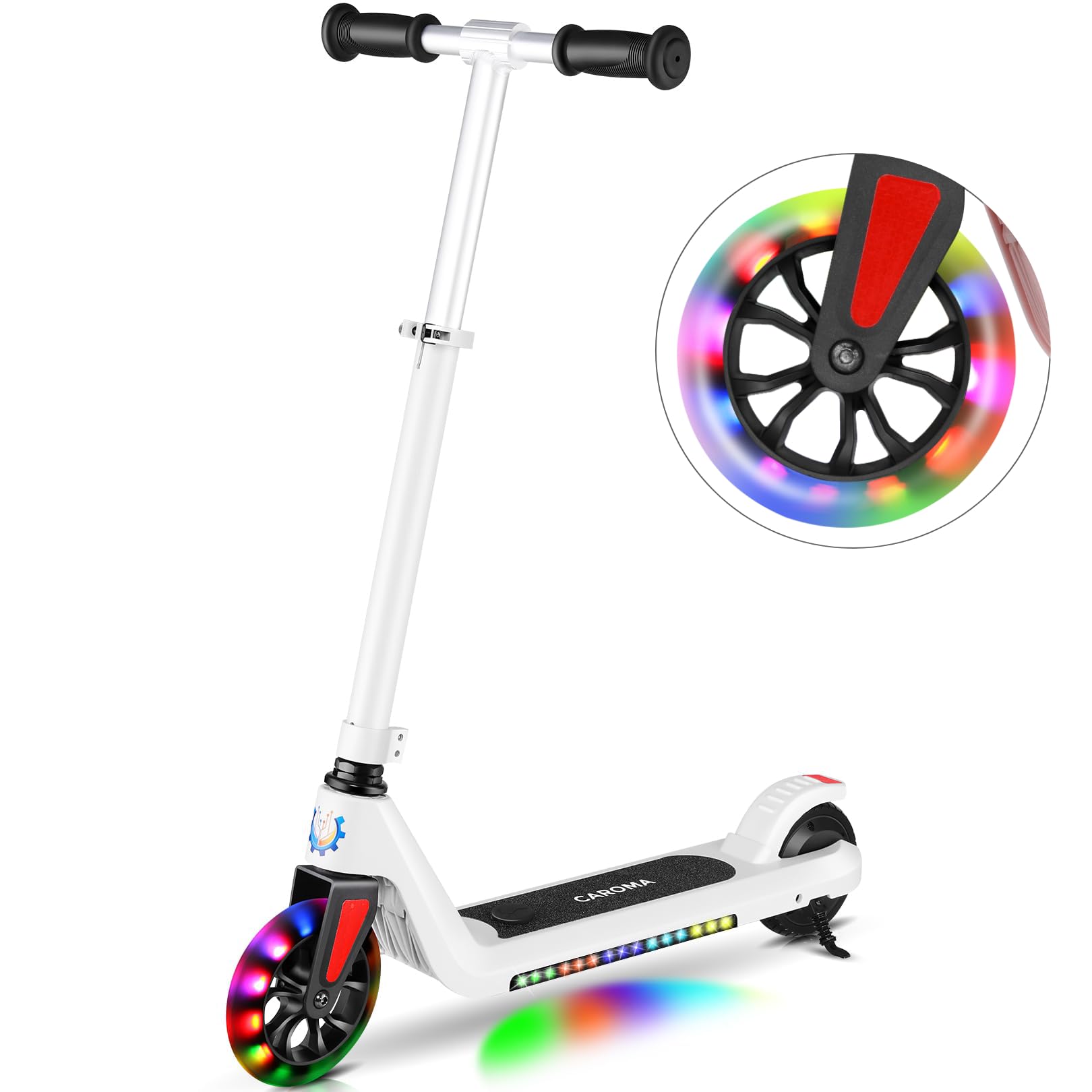 Caroma Electric Scooter for Kids Ages