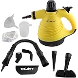 Haitral HT-KS2713Y Multi-Purpose Pressurized Handheld Steam Cleaner, Yellow