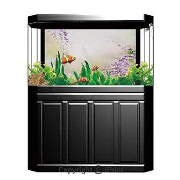 Amazon Com Terrarium Fish Tank Background Lavender Artistic