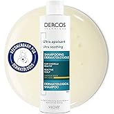 Vichy Shampoo for Irritated Hair and Scalp, Dercos Dermo-SOOTHING Sulfate-Free Shampoo to Relieve Itchiness and Irritations w