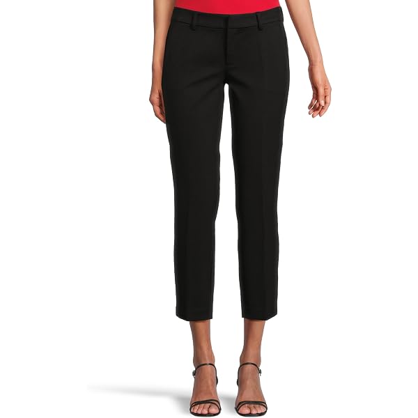 liverpool gemma cigarette trouser Liverpool Los Angeles, Petite Gemma Mid-Rise Cigarette Trouser 26