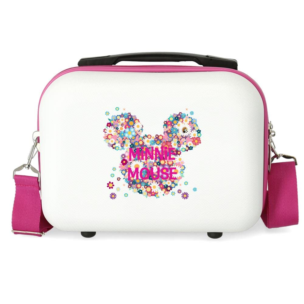 Minnie Sunny Day Flowers Fuchsia ABS Beauty Case