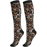 oyebn Duck Compression Socks Women and Men 15-20mmHg-Circulation Support Socks for Athletic Running Cycling