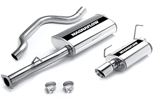 MAGNAFLOW EXHAUST PRODUCTS MagnaFlow Performance Exhaust System 16656: Cat-Back, Street Series, For 2006-2008 Chevrolet Trailblazer
