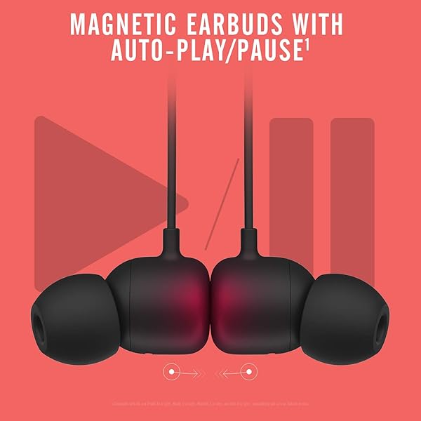 BEATS FLEX WIRELESS EARBUDS – APPLE W1 HEADPHONE CHIP, MAGNETIC EARPHONES, CLASS 1 BLUETOOTH, 12 HOURS OF LISTENING TIME, BUILT-IN MICROPHONE – BLACK