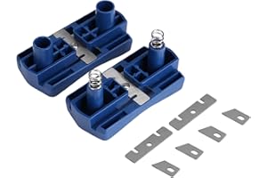 Edge Bander, Edge Banding Trimmer PVC Material Replacement Two Sets of Blades for Woodworking for Cabinet Making