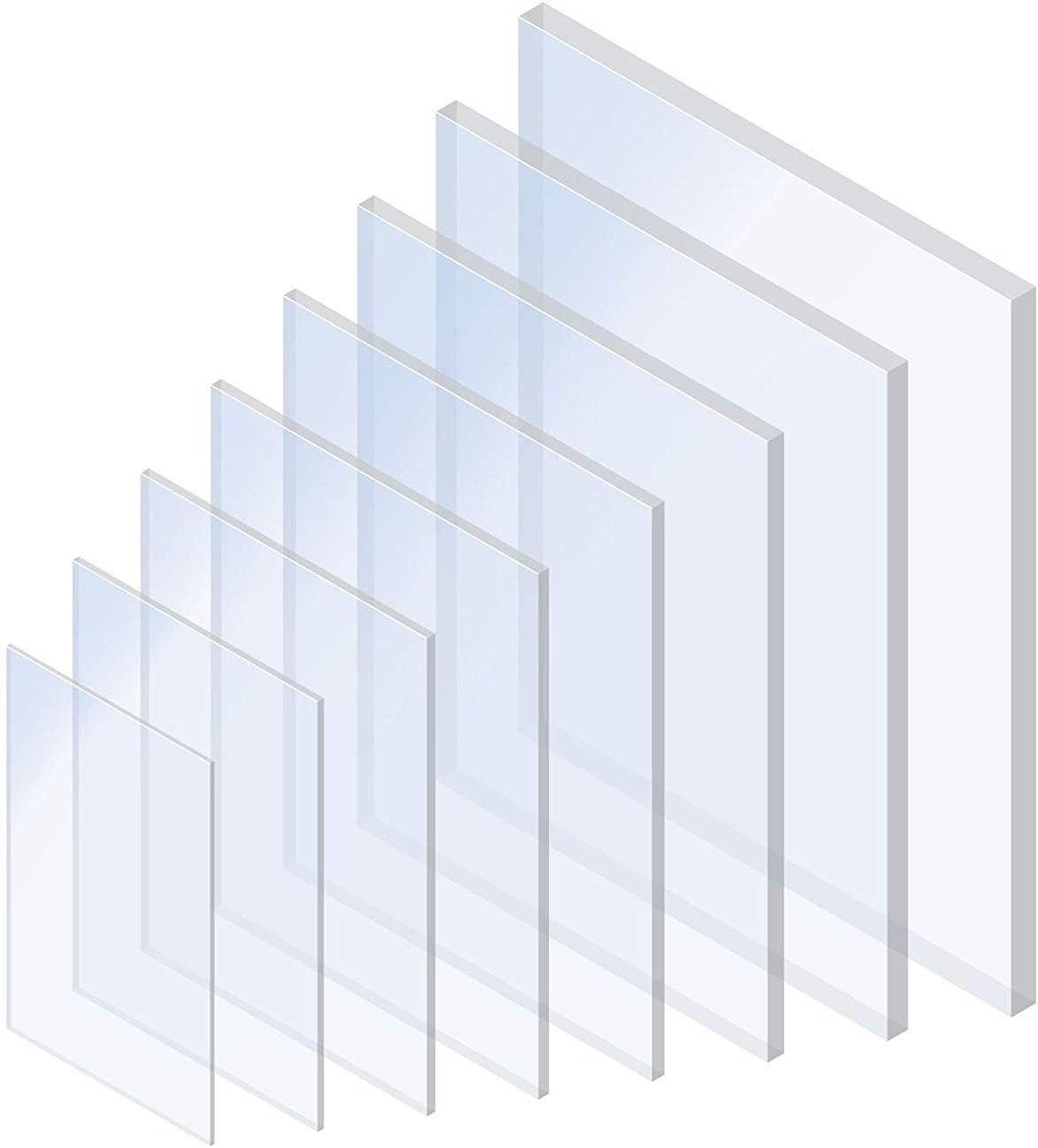 5mm Axgard Clear 2050mm x 1500mm Solid Plastic Polycarbonate Skylight Screen Greenhouse Window Glazing