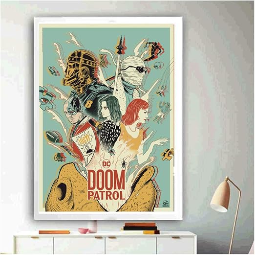 Doom Patrol poster DC Comics Serie de TV Pintura Artística Decoración