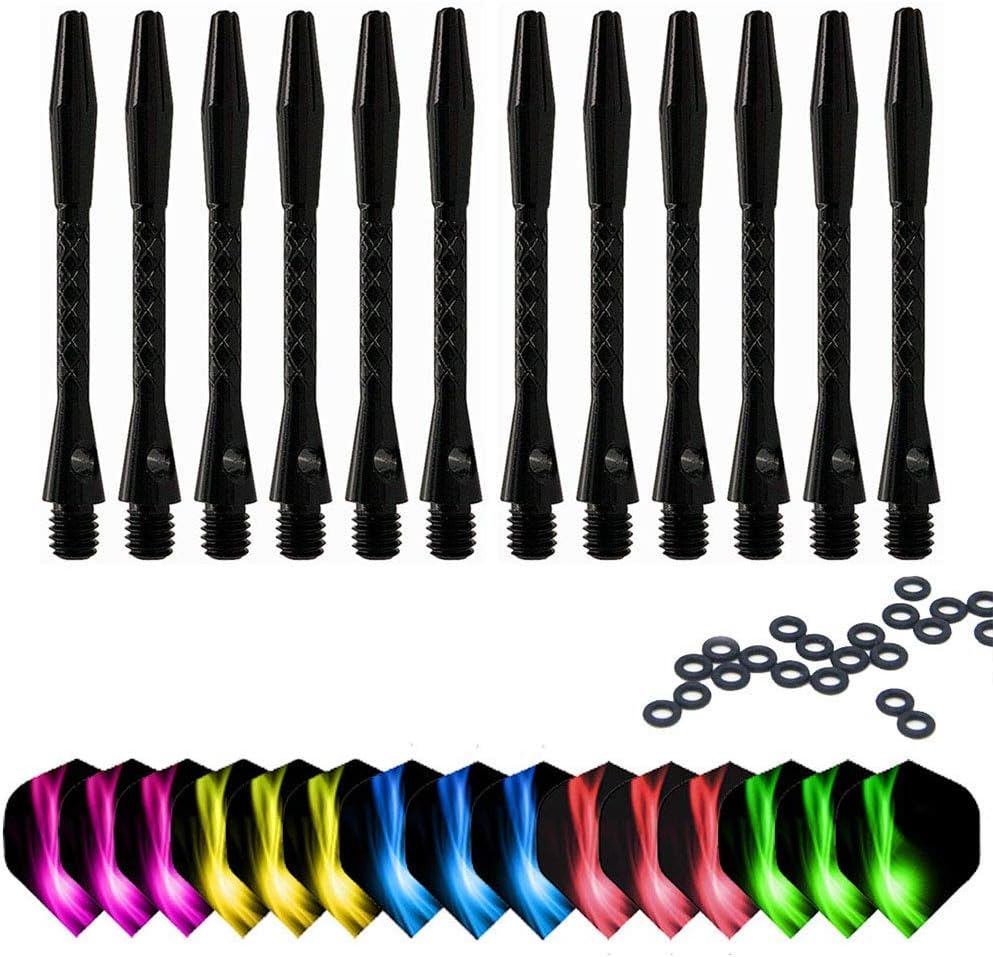 Dart shafts Aluminium Dart Flights and O-Rings