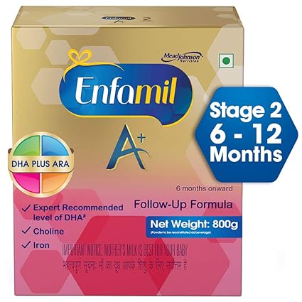 Enfamil A+ Stage 2 Infant Follow-Up Formula Powder, 6 to 12 months, 800g