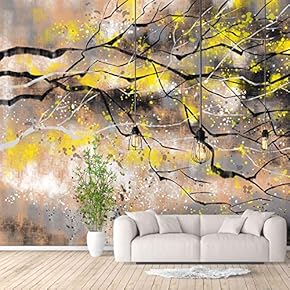 Wall Murals for Bedroom Abstract Great Tree Removable Wallpaper Peel and Stick Wall Stickers - 66x96 inches