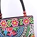 Vintage Embroidery Boho Womens Handbag Mandala Flower Embroidered Shoulder Bag (Bug)