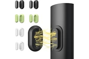 Vaszu Magnetic Remote Control Holder Self-Adhesive Wall Mount, 6 Pack Upgraded Silicone Organizer Storage Wall Holder for Home Office TV, Fan and Air Conditioner Remote Control