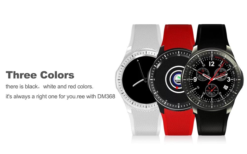 DOMINO DM368 3G Smartwatch Android OS Quad-Core CPU 1 IMEI ...