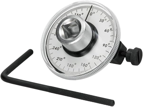 Ecd Germany Cle Dynamometrique De Torsion A Angle Goniometre 1 2 Entrainement Indicateur De Couple Compteur Jauge Angulaire D Angle De Rotation Outil De Garage Voiture Mesurer Automatique Reglable Amazon Fr Bricolage