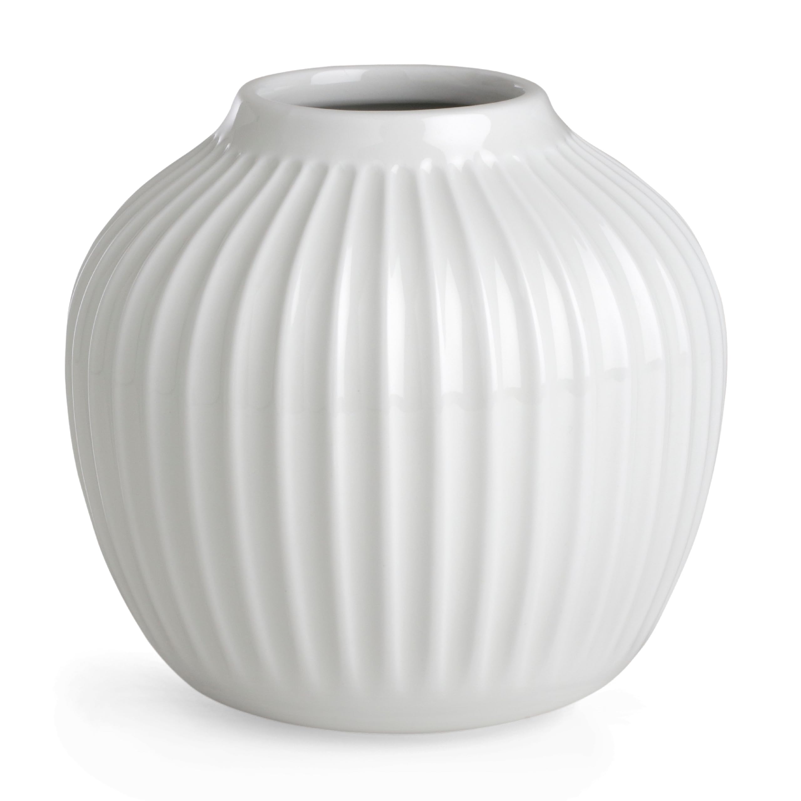 Hammershøi Vase H 12.5cm White/H 12,5cm / Ø 13,5cm