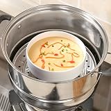 2 Pack Stainless Steel Round Steam Rack 20cm 22cm Steamer Basket view 7