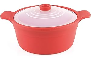 Microwave Silicone Food Steamer Pot with Handle & Lid – 1.2L Nonstick Cooker for Ramen, Reheating Leftovers, Fridge Storage, 