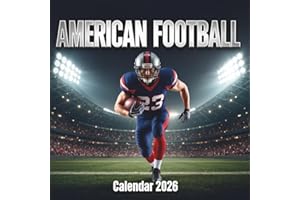 American Football Calendar 2026: 12 Months of Power Plays, Stadium Energy, and Gridiron Passion