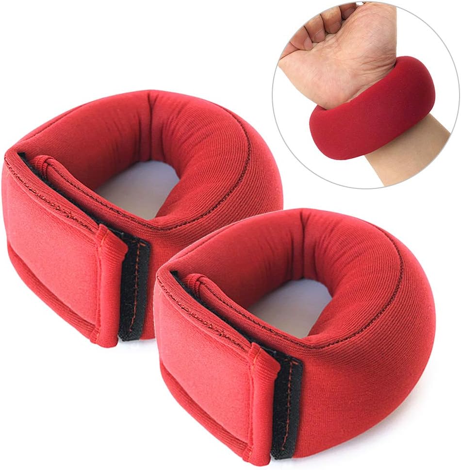 Loijon Adjustable Wrist Ankle Weights Walking Hand Weight for Arm Exercises Weight Training Walking Running Home Gym Workout