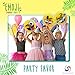 24-Pack of 10 Emoji Face Paper Folding Fans! Great Kids Party Favor! Variety of Colors and Styles! by M & M Products Online