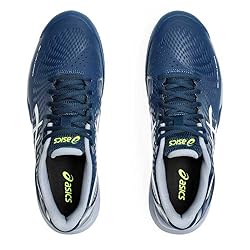 ASICS Men's Sneaker, Mako Blue White, 12