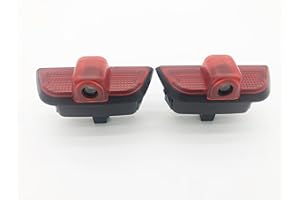 LOUEI 2pc Car Door LED Logo Projector Lights, Welcome Shadow Lamp, Automotive Step Light Compatible with 2008-2013 W204 C180 C200 C250 C300 C350 auto (W204)