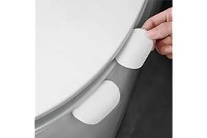 PAOBTEIY Toilet Lid Lifter, Toilet Seat Lifter Toilet Seat Handle Lifter Toilet Cover Lifter,Avoid Touching Toilet Cover Handle Bathroom Accessories for Home, Office, Hotel (2, White)