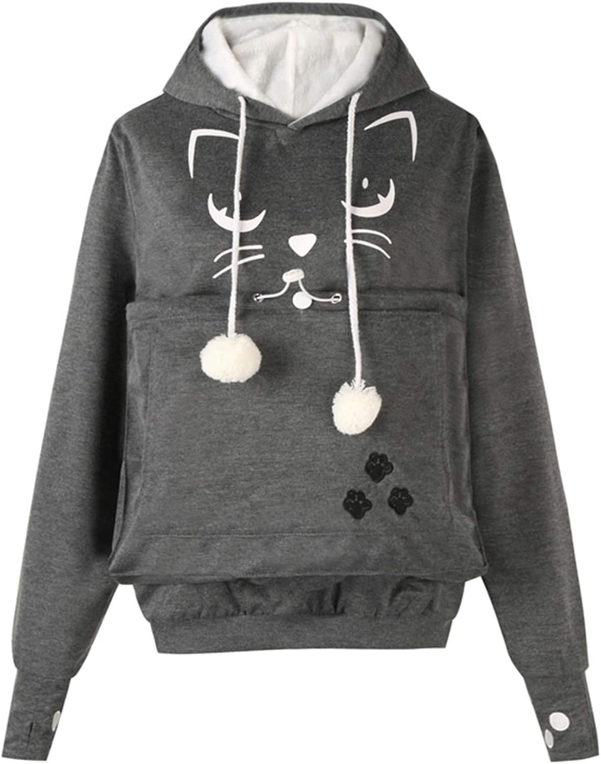 Porta Cane Felpa Con Marsupio Per Gatti Hoodie Portagatto