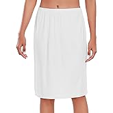 Wikoan Half Slip for Women Under Dress Basic Slips Dress Super Soft Modal Underskirt for Under Dresses S-3XL