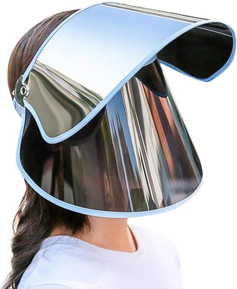 CapsA Sun Cap Sun Visor Hat UV Protection Hat Headband Solar Face Shield Hat for Hiking Golf Tennis Outdoors