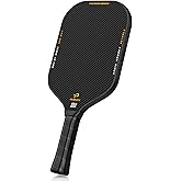 Pbvmurtg Carbon Fiber Pickleball Paddles, Thermoformed T7003K Raw Carbon Textured Pickleball Racket USAPA Approved Paddle –16mm Roar-Powered Core, Designed for Ultimate Spin,Power, Control& Balance.