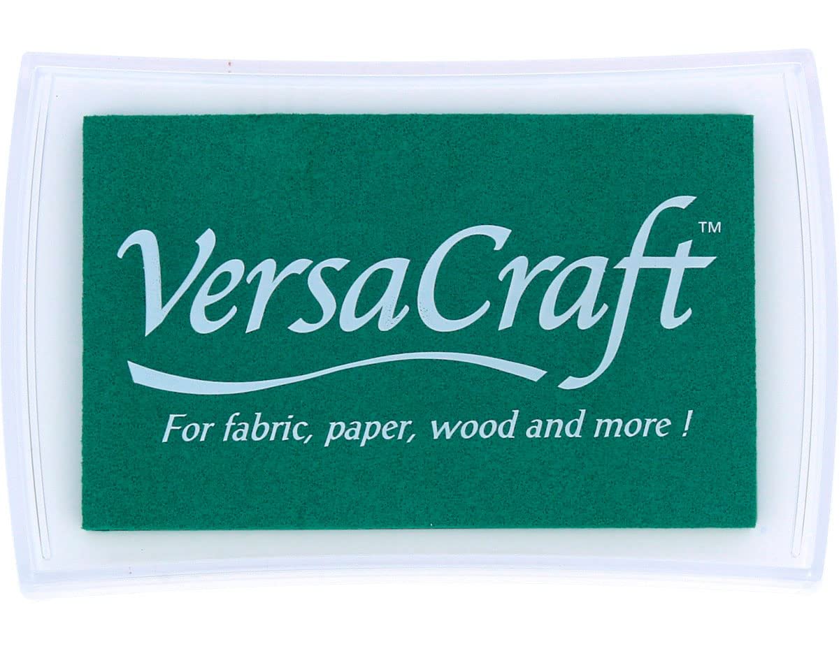 Versacraft Ink Pads for Stamps, Emerald
