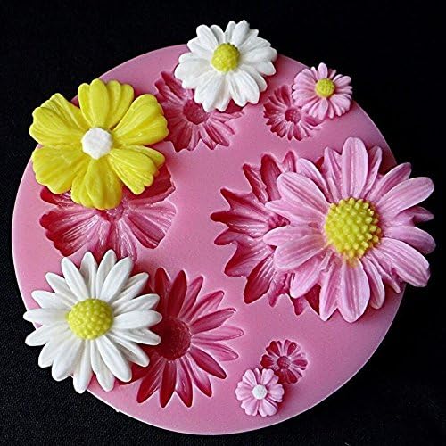 3D Flower Fondant Cake Making Tools DIY Silicone Sugar craft Baking Decorating Tool