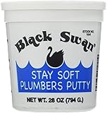 Black Swan Stay Soft Plumbers Putty, 28oz