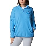 plus size columbia fleece pullover