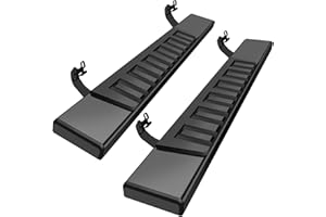 CLIMWA 6 Inche Running Boards Compatible with 2004-2014 Ford F150 Regular Cab, Carbon Steel Truck Side Step Nerf Bars Black Regular/Standard/Single Cab