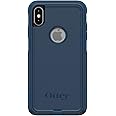 OTTERBOX COMMUTER SERIES Case for iPhone Xs Max - Retail Packaging - BESPOKE WAY (BLAZER BLUE/STORMY SEAS BLUE)