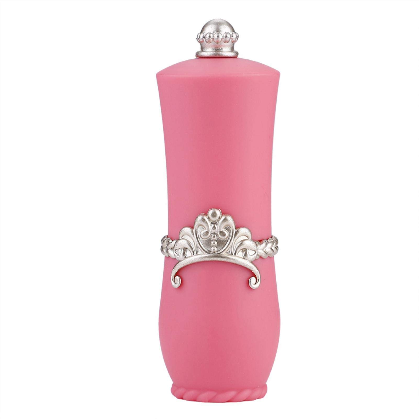 Lipstick Shaped Needles Pin Cushion Holder Sewing Needles Cushion Lipstick Style Needle Insertion Case(rose red)