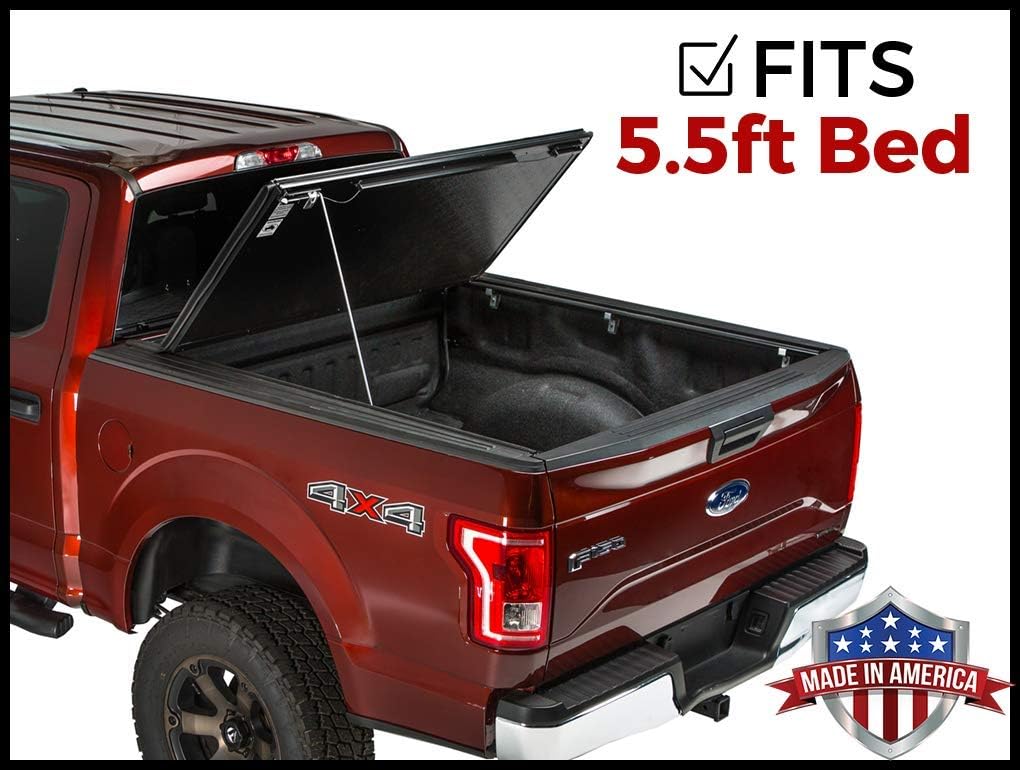 Gator Evo Hard Bi Fold Fits 2015 2019 Ford F150 5 5 Ft Bed Only Bi Folding Tonneau Truck Bed Cover Gc25019 Made In The Usa Tonneau Covers Amazon Canada