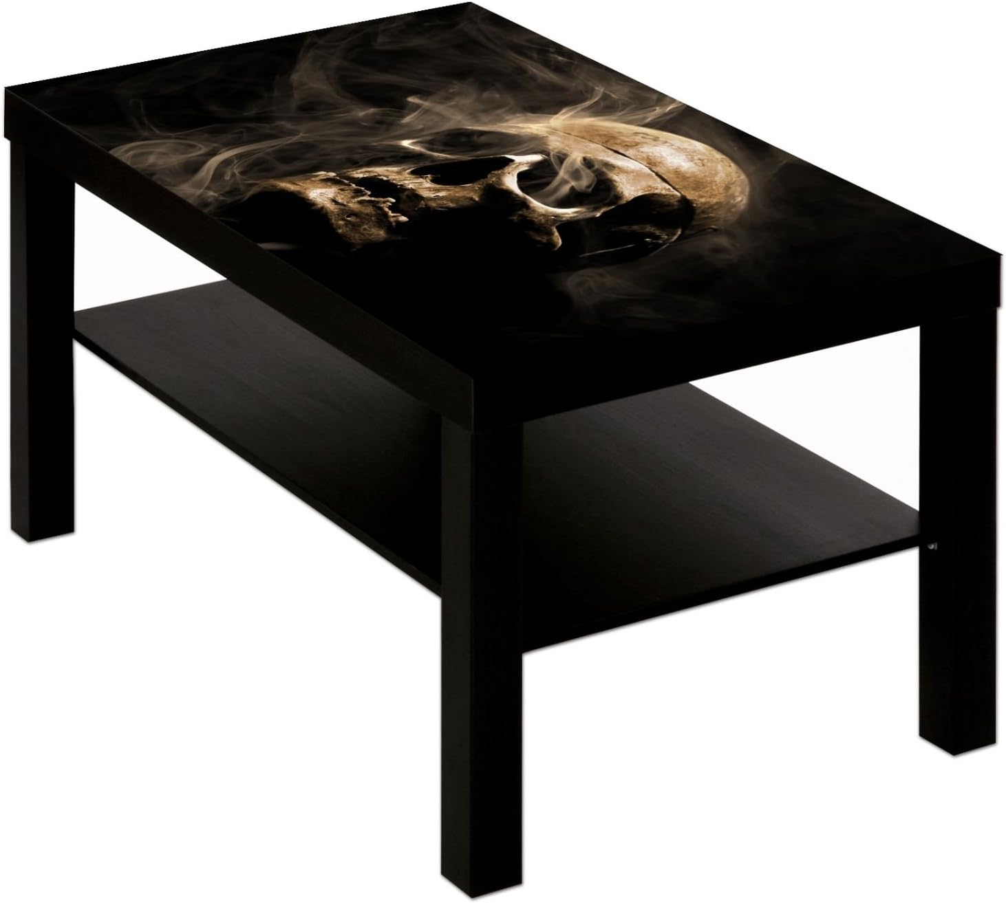 B Coffee Table Gothic Hell Skull Smoke Amazon.co.uk Kitchen & Home