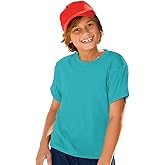 Hanes Boys' ComfortBlend EcoSmart Crewneck_Teal_S